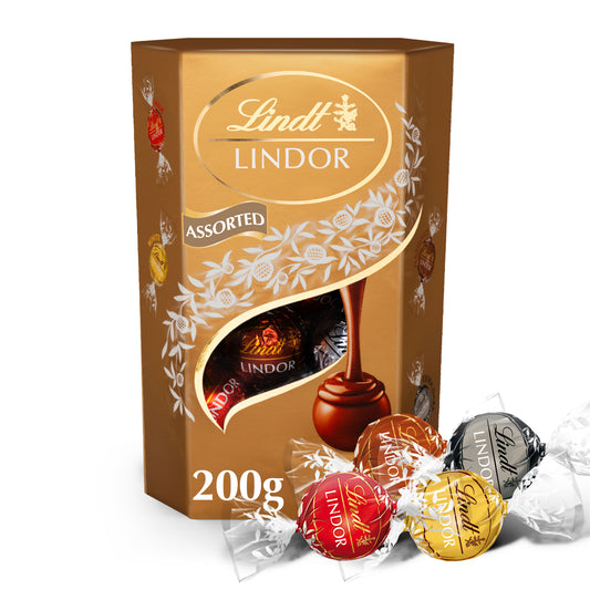 Lindt Lindor Assorted Cornet 200G