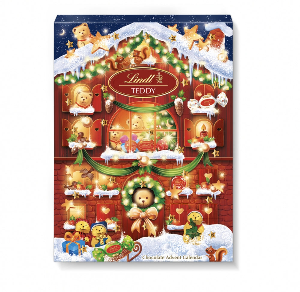 Lindt Teddy House Julekalender 170gr
