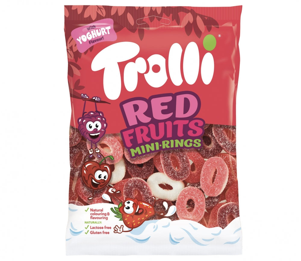 Trolli Red Fruits Mini-Rings 100gr