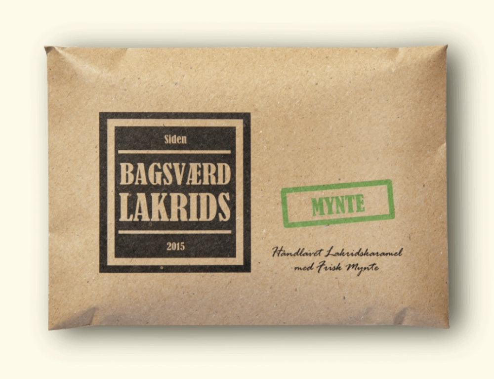 Bagsværd Lakrids Mynte 160gr