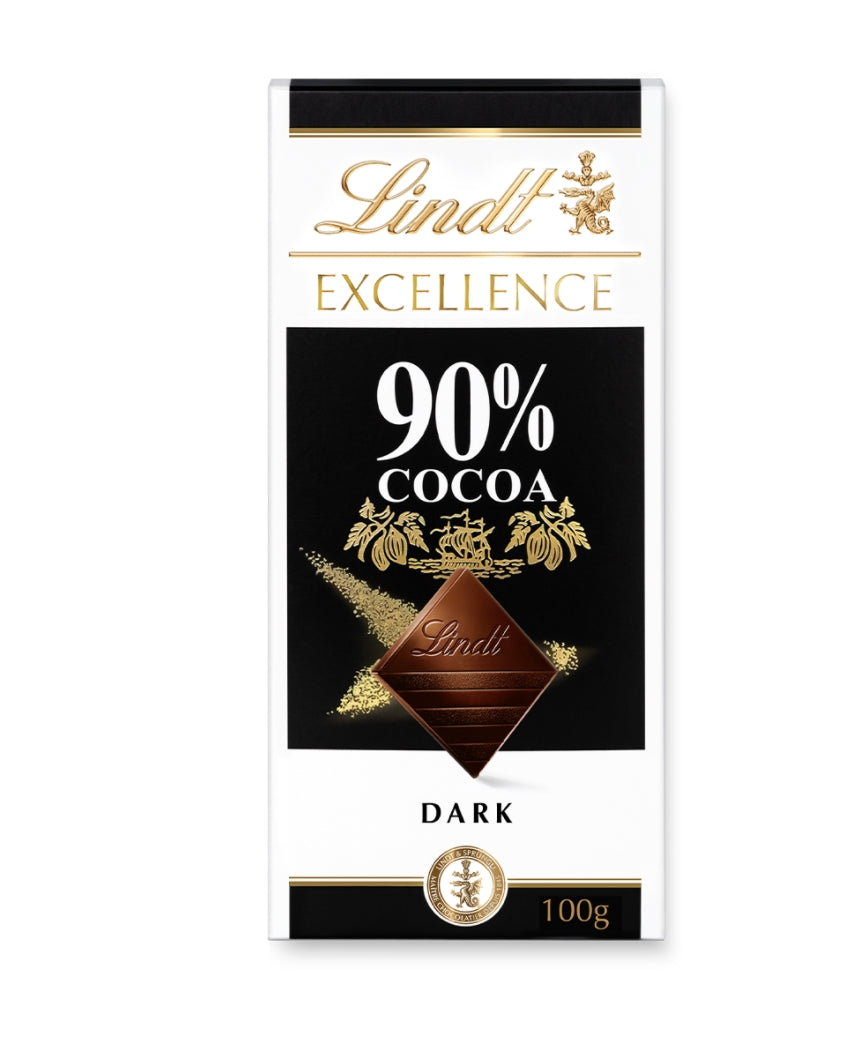 Lindt Excellence 90% Cocoa Dark 100gr