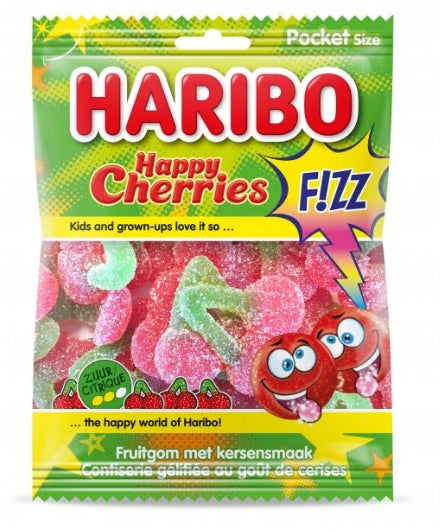 Haribo Happy Cherries Fizz 70gr