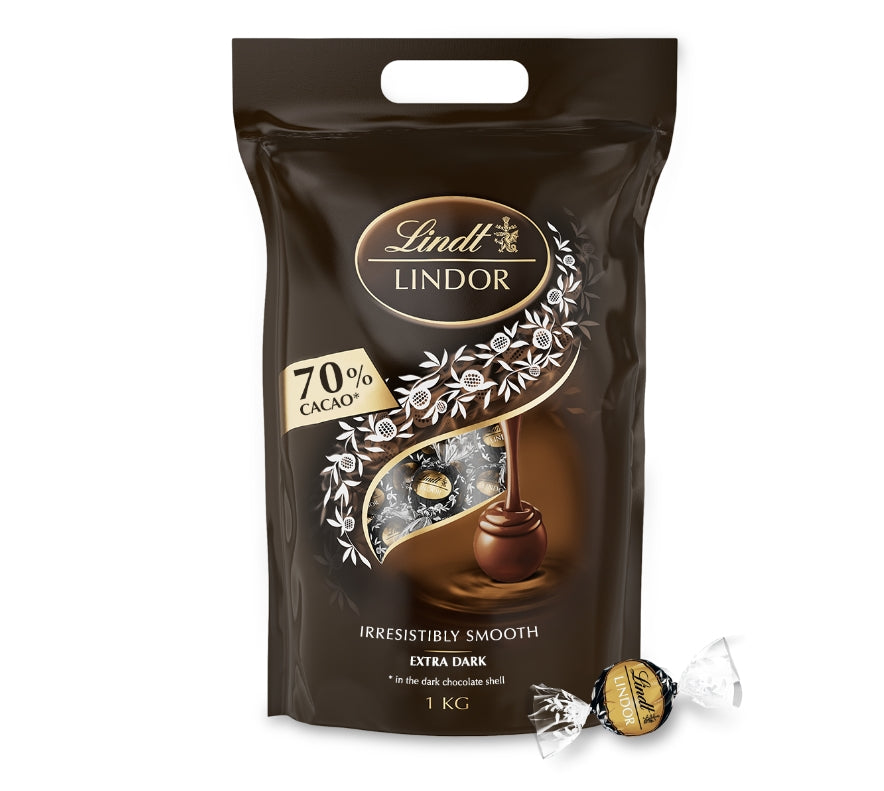 Lindt Lindor Dark 70% Bag 1Kg