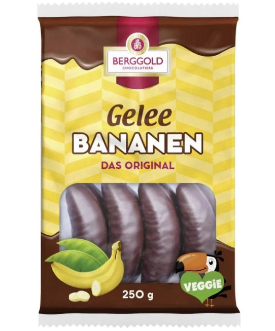 Berggold Gelee Bananen 250gr