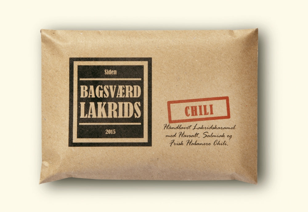 Bagsværd Lakrids Chili 160gr
