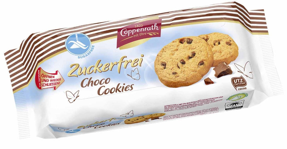 Coppenraht Choco Cookies, sukkerfri 200gr