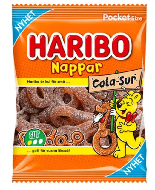 Haribo Nappar Cola-Sur 70gr