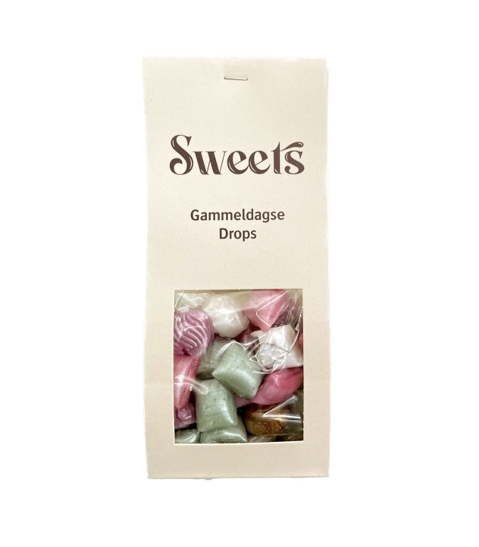 Sweets Gammeldagse Drops Fylte Silkeputer 150gr