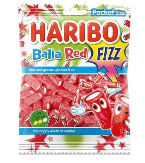 Haribo Balla Red Fizz 70gr