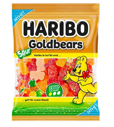 Haribo Goldbears Sour 70gr
