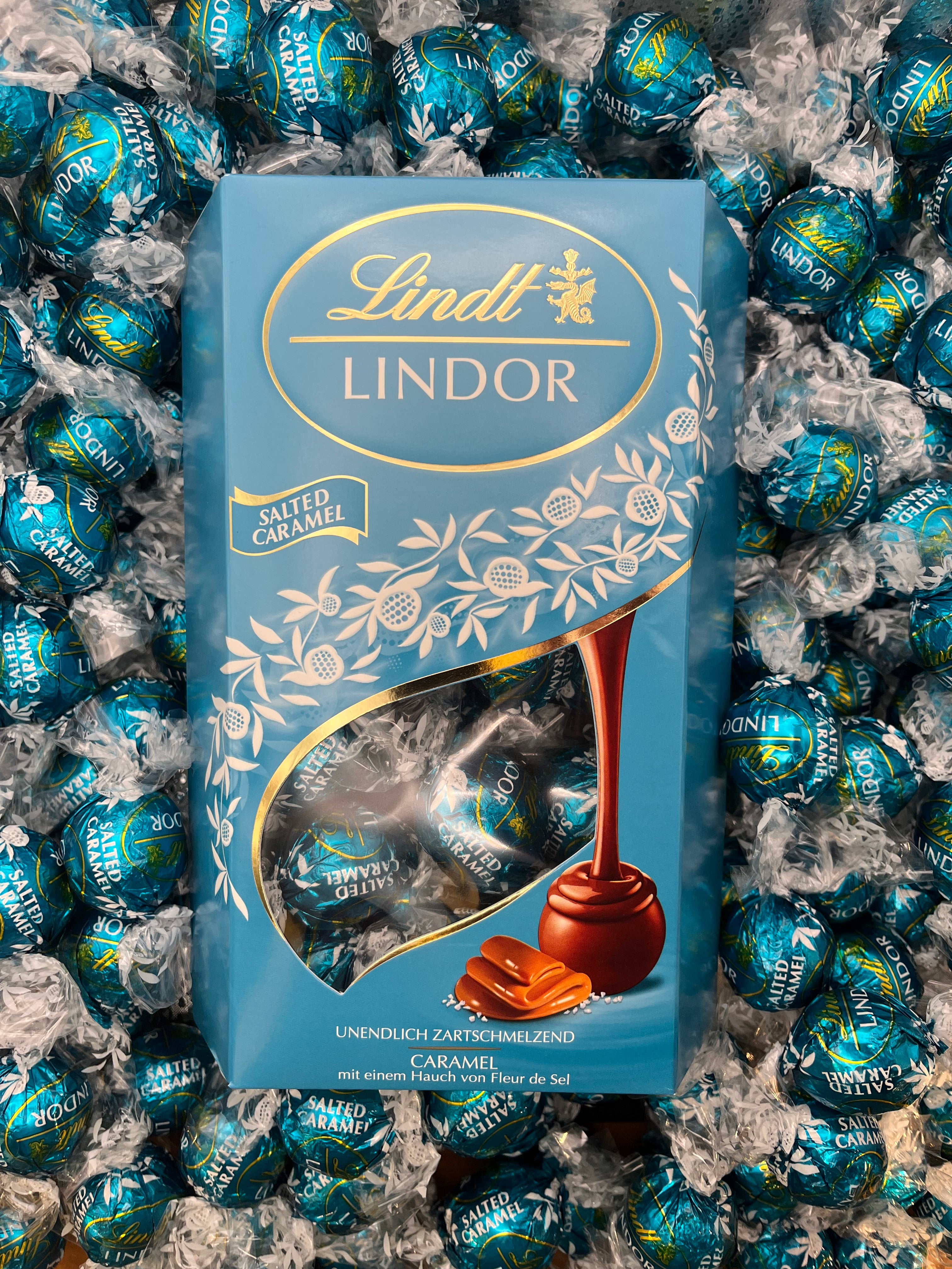 Lindt Lindor Cornet Salt Caramel 500g – Sweets