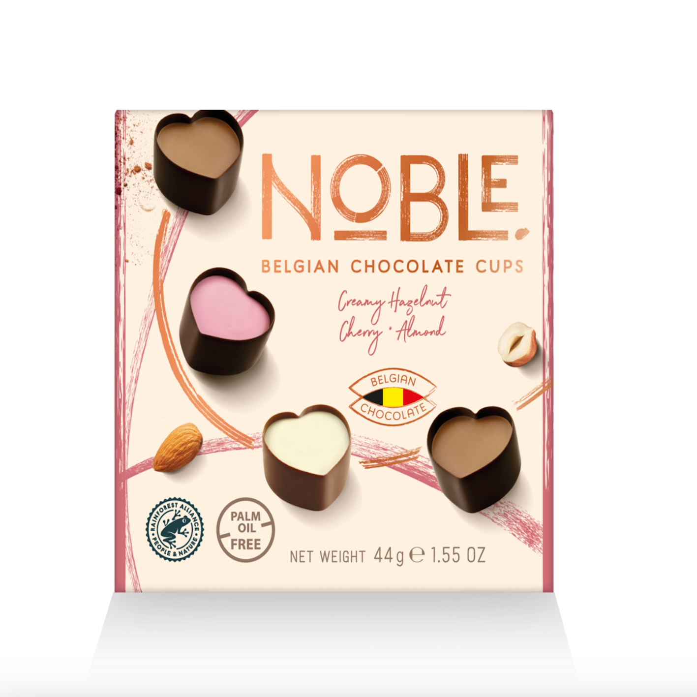 Noble Belgisk konfekt 44gr, The charming collection