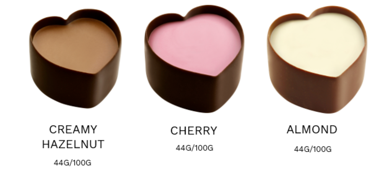 Noble Belgisk konfekt 44gr, The charming collection