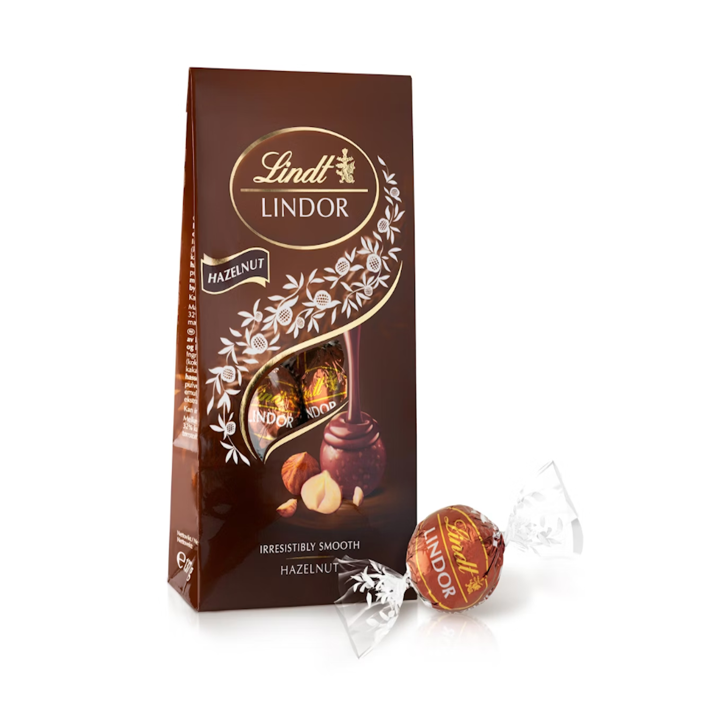 Lindt Lindor bag Hazelnut 137g