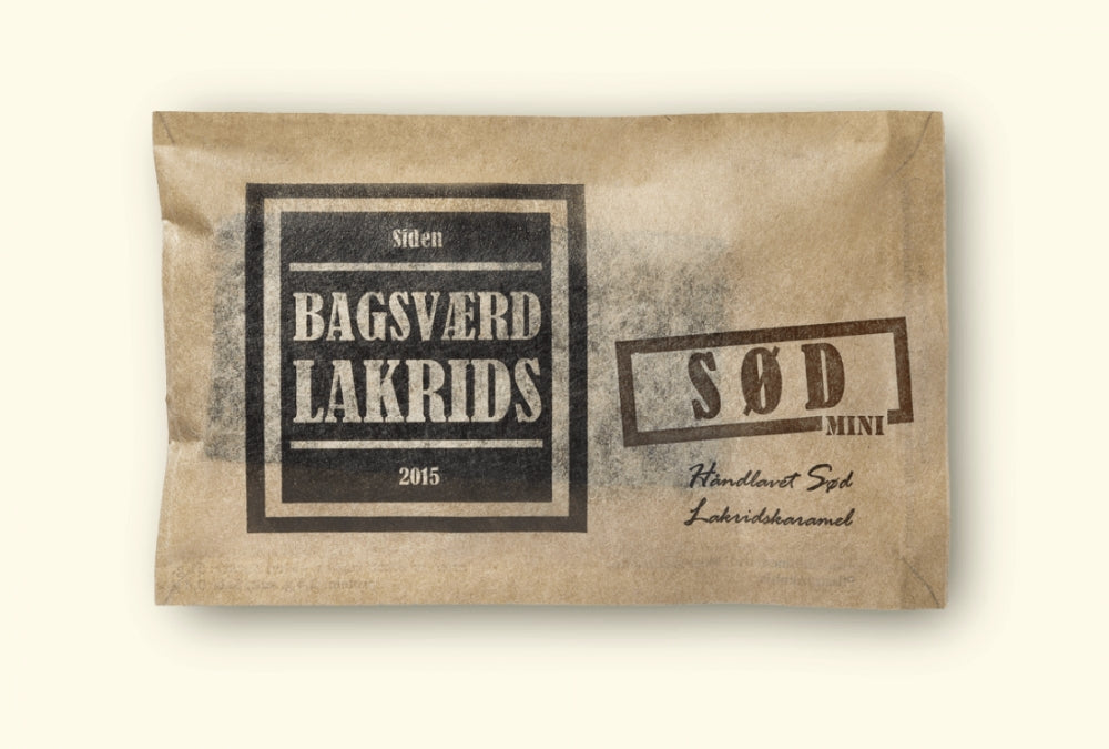 Bagsværd Lakrids Søt Mini 40gr