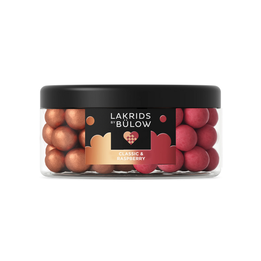 Lakrids by Bülow MIXED Large - Classic & Crispy Raspberry 550gr