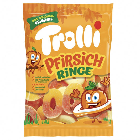 Trolli Fersken Ringer