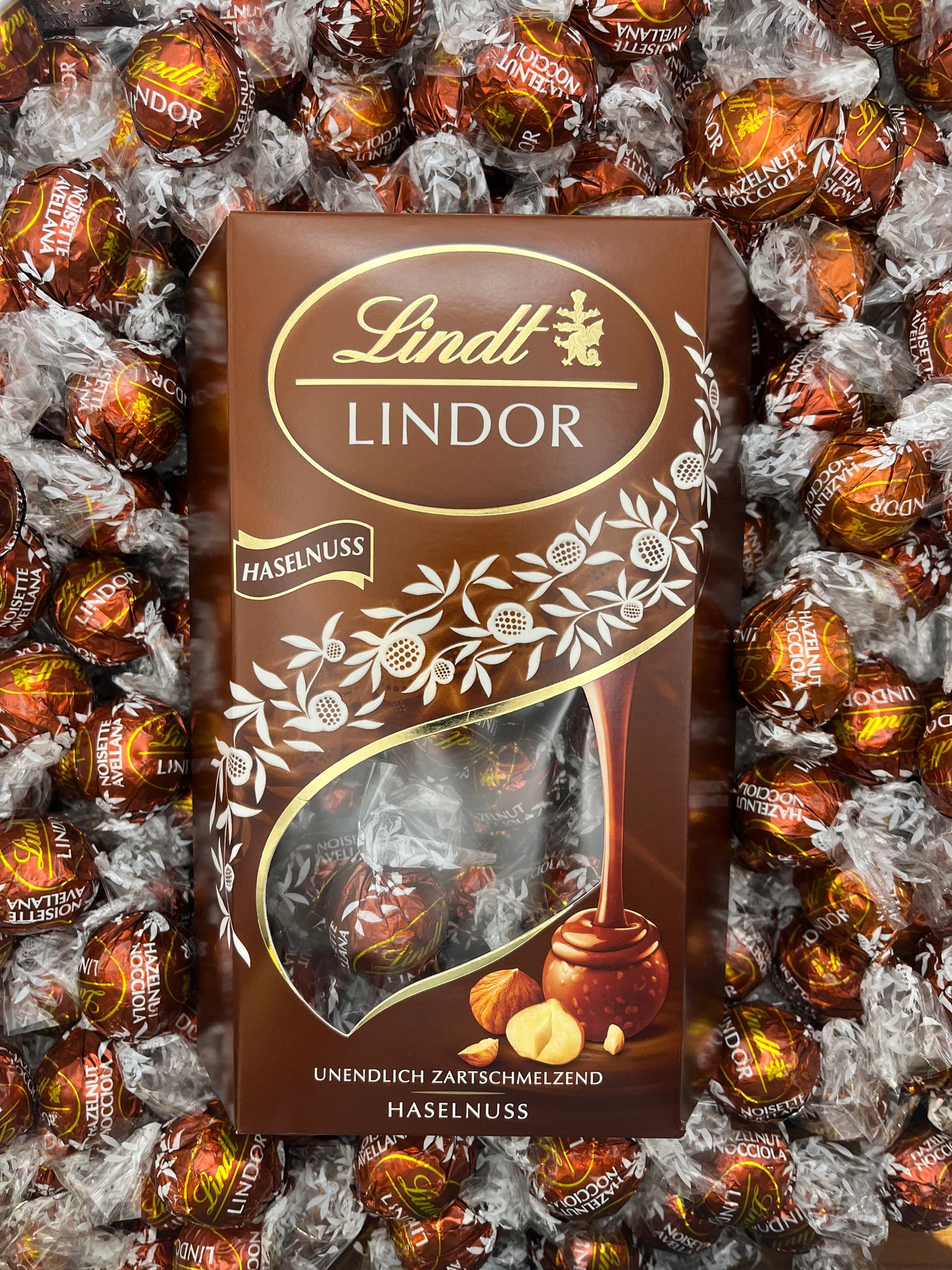Lindt Lindor Cornet Hasselnøtt 500gr