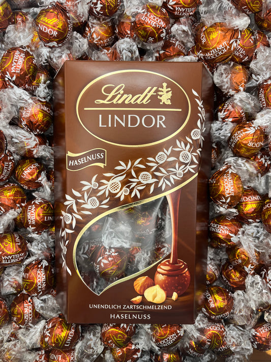 Lindt Lindor Cornet Hasselnøtt 500gr