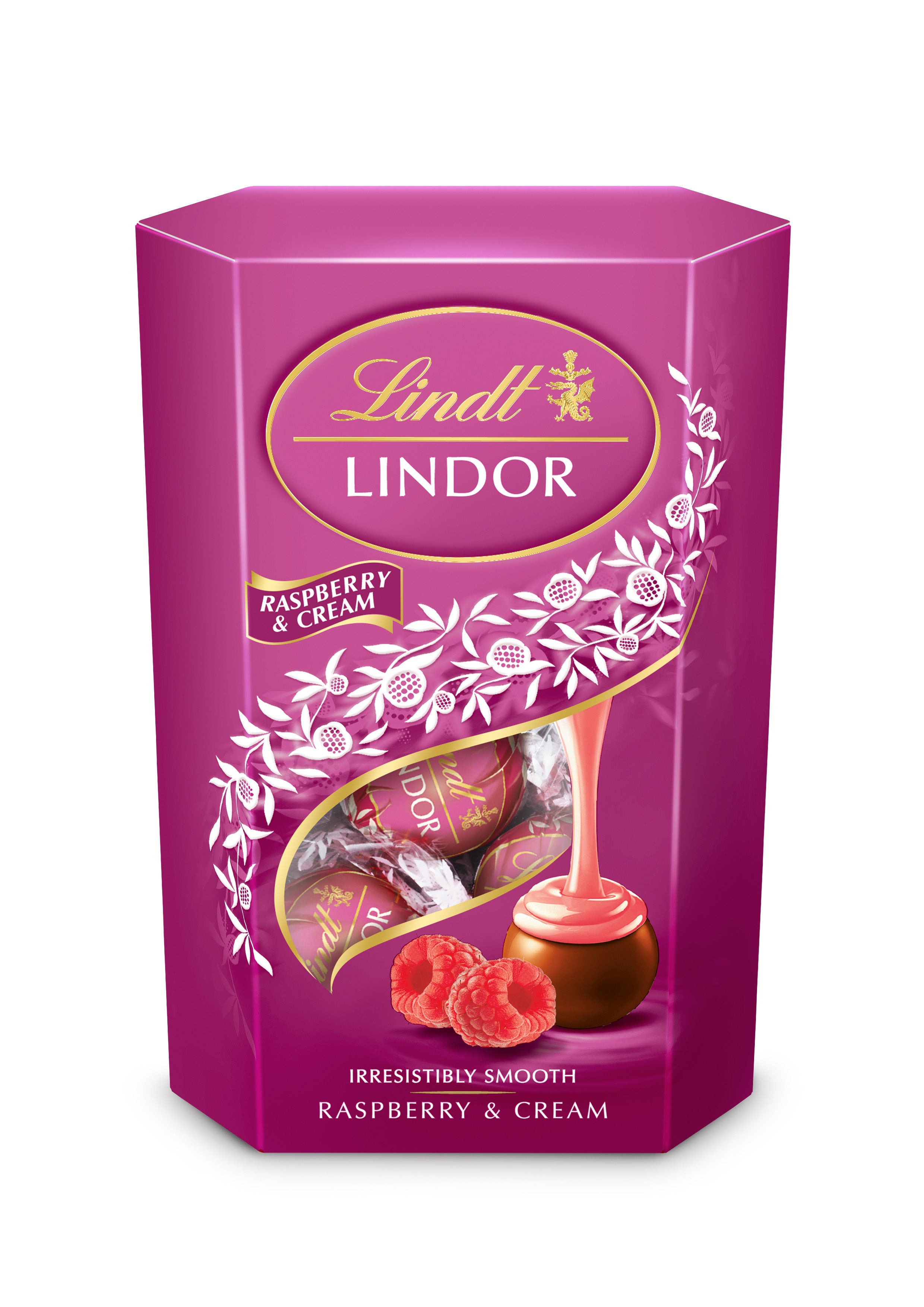 Lint Raspberry Lindt Lindor Raspberry & cream cornet 200gr – Sweets