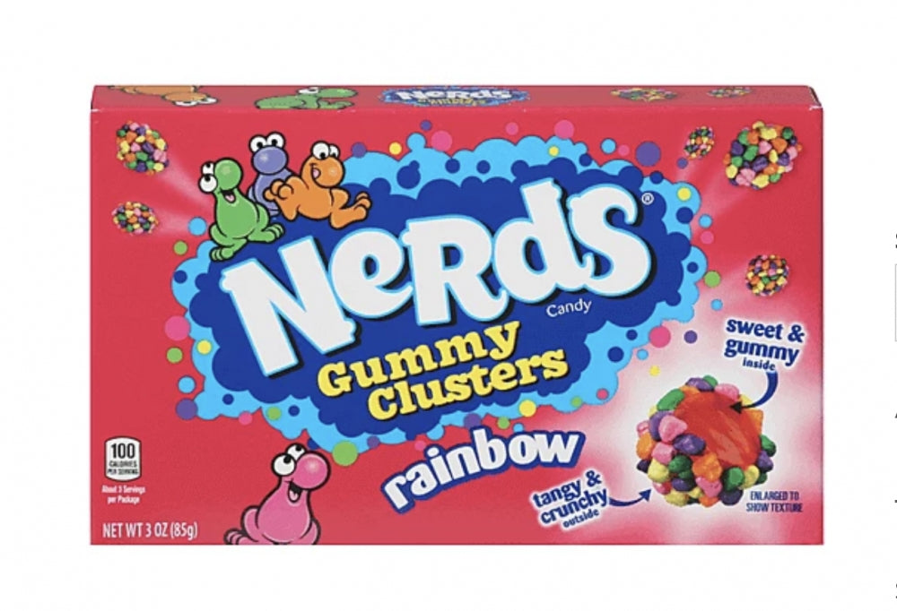 Nerds Gummy Clusters Rainbow 85gr