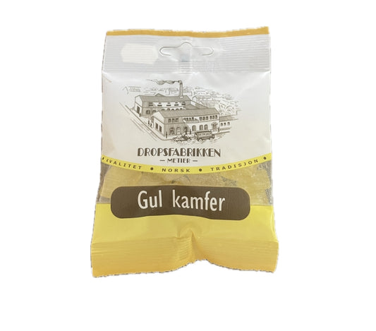 Dropsfabrikken Metier Gul Kamfer