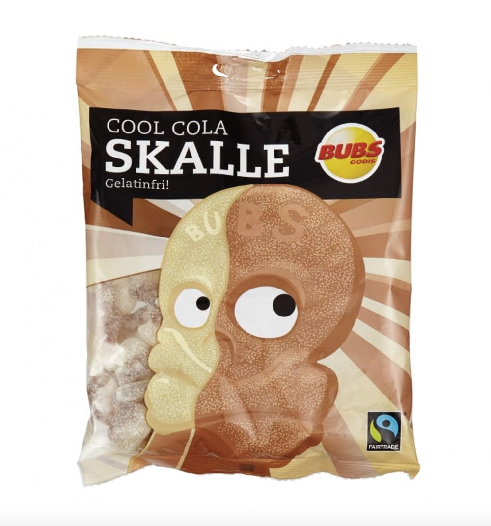 Bubs Cool Cola Skalle 90g